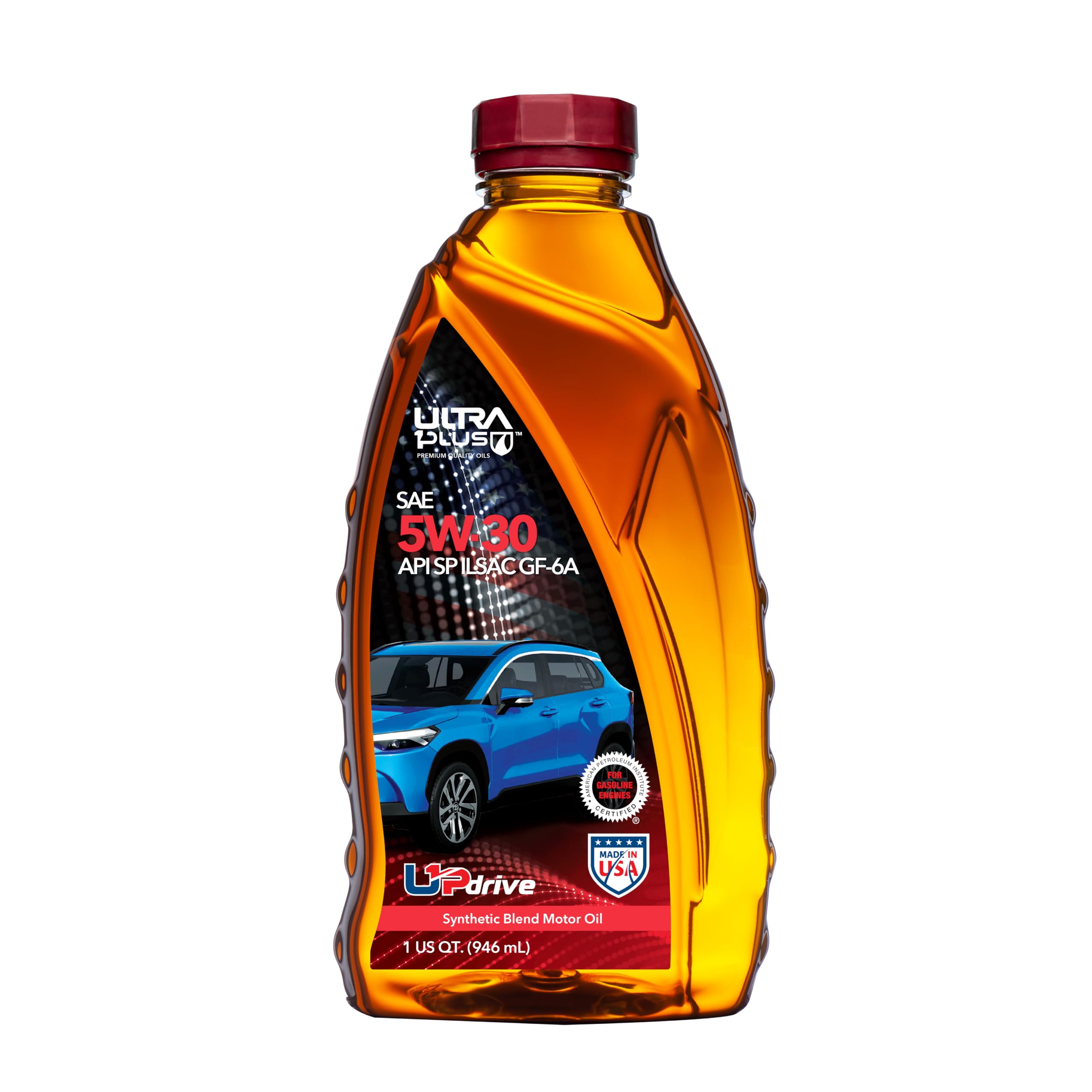 Amazon.com: ULTRA 1PLUS SAE 5W-30 Synthetic Blend Motor Oil API SP